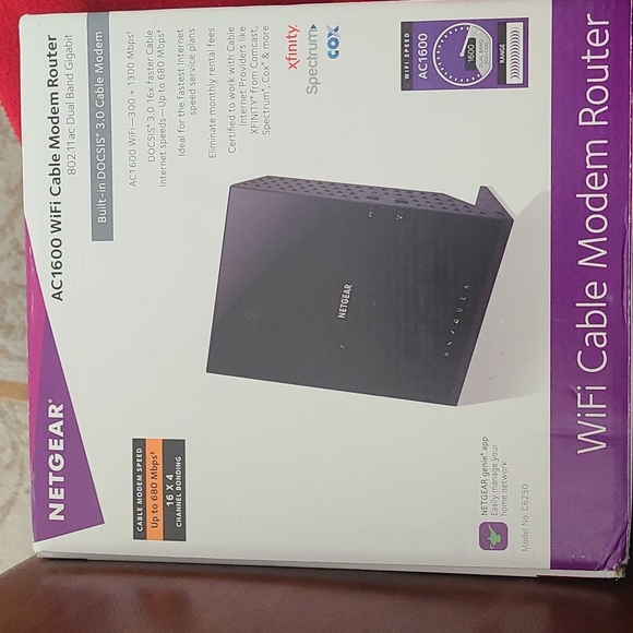 Netgear WiFi Cable Modem Router - Picture 1 of 4